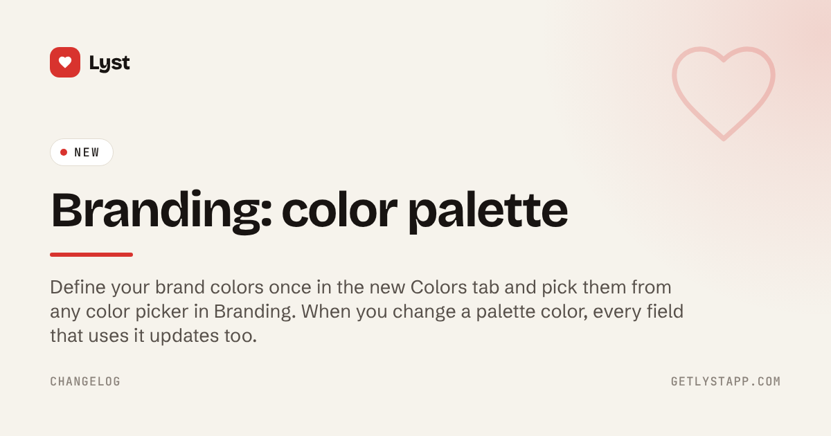 Branding: Farbpalette